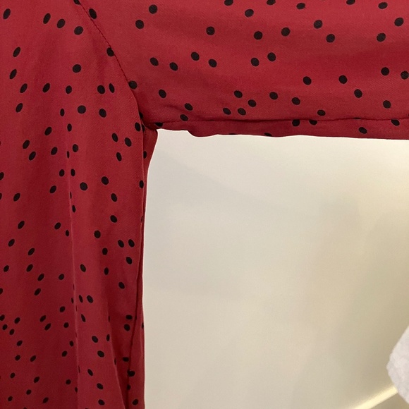 L’Agence Polka Dot Silk Blouse - Picture 6 of 16